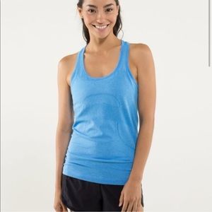 Lululemon blue swiftly tech racerback